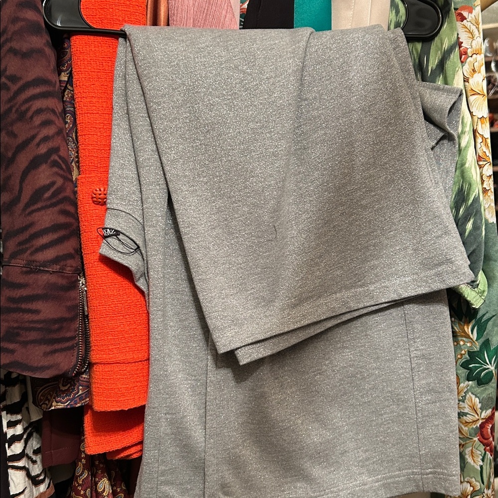 Zara Grey Glitter Pant Set